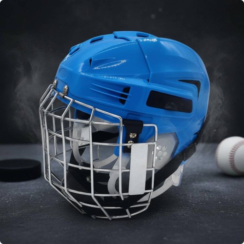 Steel grille helmet - steel,